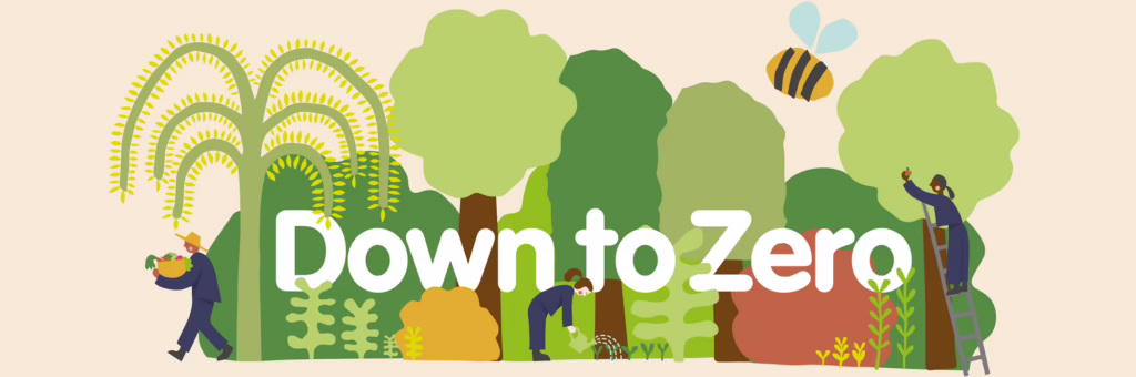 Down to Zero logo